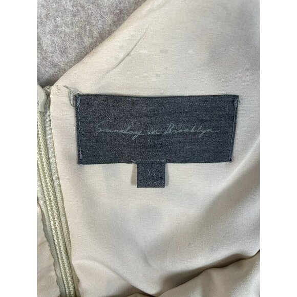 Anthropologie Sunday In Brooklyn Sleeveless Dress Midi Floral Flare Women Small - Picture 7 of 16